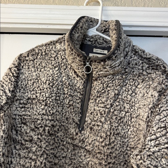 Thread & Supply Textured Sherpa Jacket 1/4 zip - Picture 5 of 5